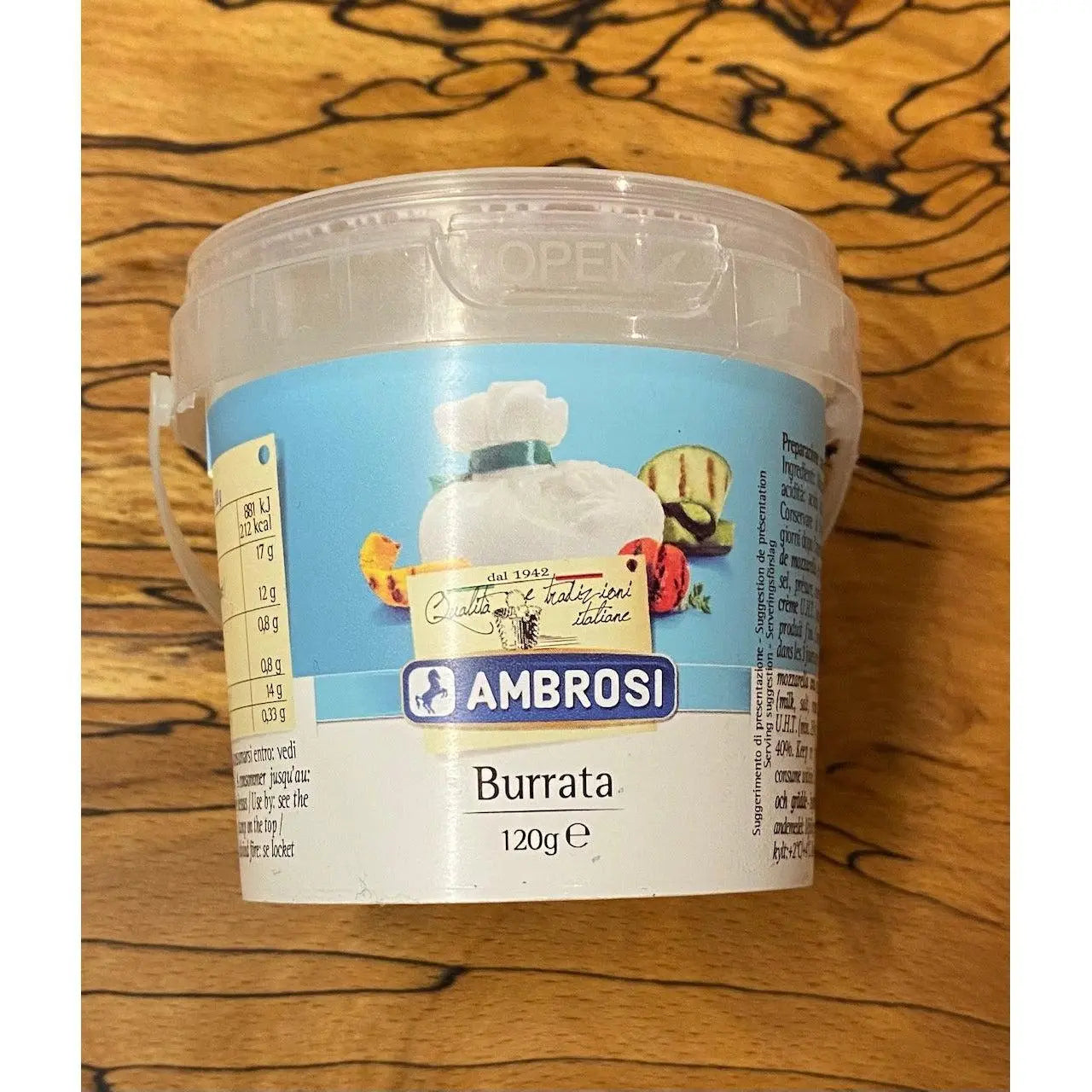 Burrata 120g Olives&Oils(O&O)